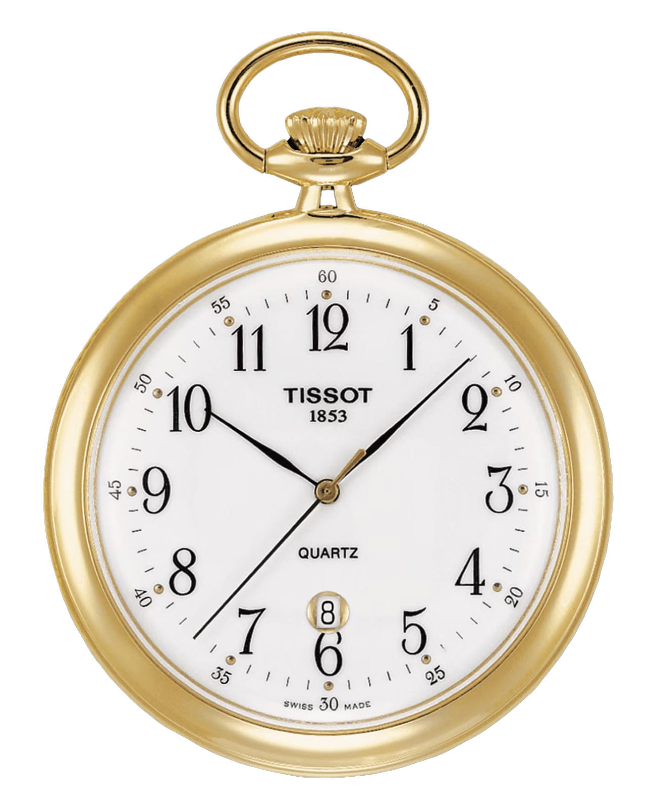 Tissot Tissot Lepine T82.4.550.12  T82455012 кварцевые мужские часы белый циферблат, браслет не выбрано — вид спереди