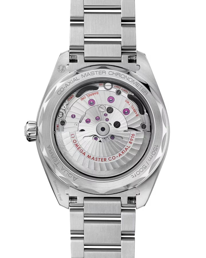 Omega Omega Seamaster Aqua Terra 220.10.41.21.02.004 Aqua Terra, наручные мужские часы фото под углом