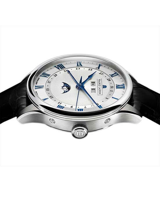 Maurice Lacroix Maurice Lacroix Masterpiece Tradition Phases de Lune MP6607-SS001-110-1 , наручные мужские часы фото под углом