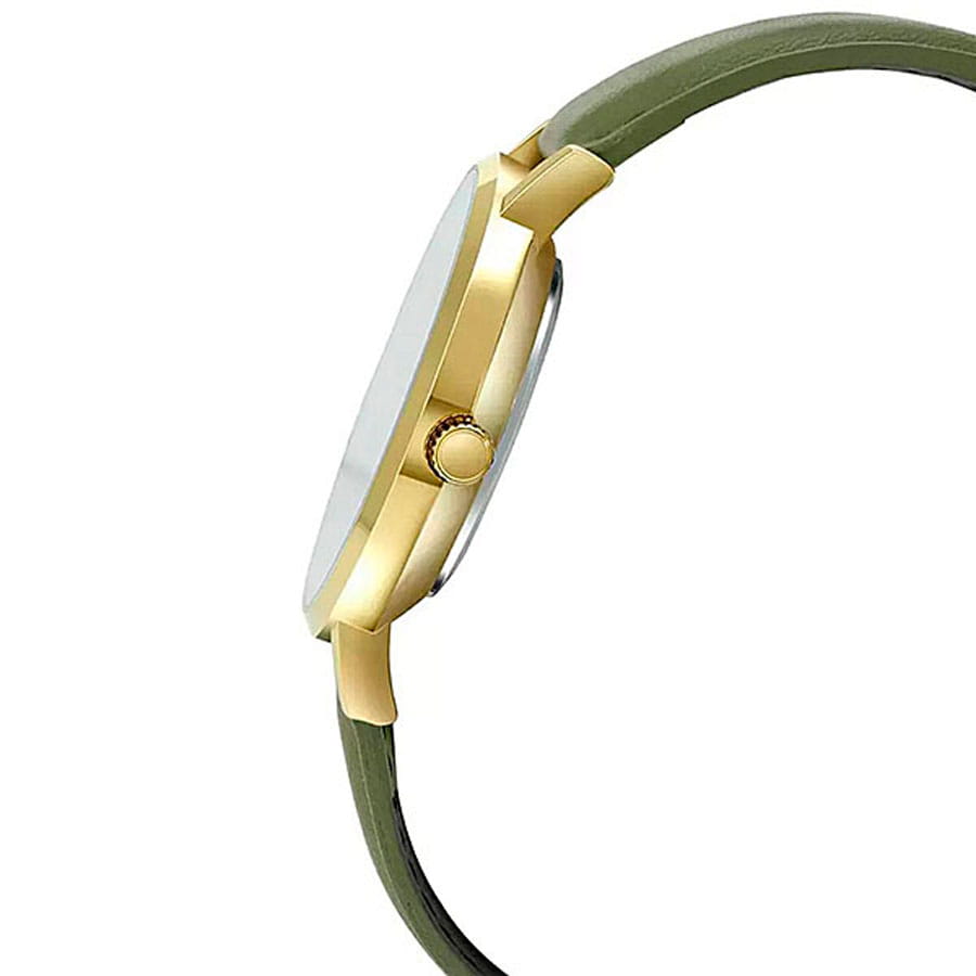 Casio Casio Collection MTP-VT01GL-3BUDF (MTP-VT01GL-3B), collection япония мужские часы на браслете кожаный боковой вид