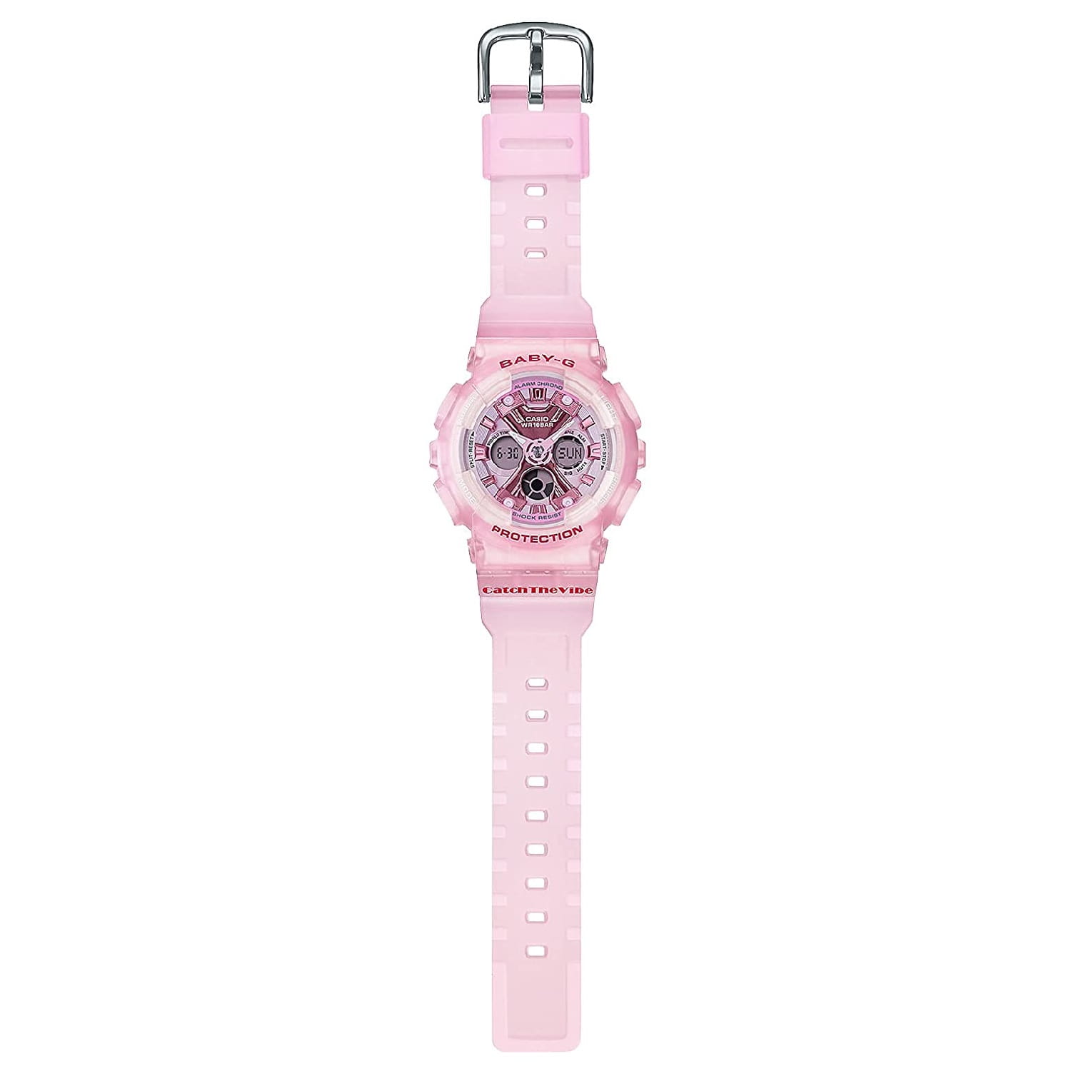 Casio Casio Baby-G BA-130CV-4A женские часы розовый циферблат на запястье
