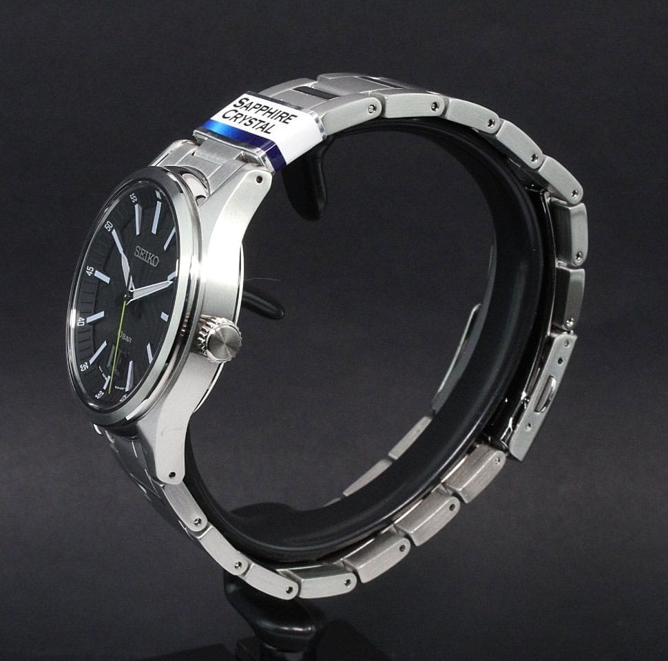 Seiko Seiko Conceptual Series Dress SUR535P1  — детали корпуса и нержавеющая сталь