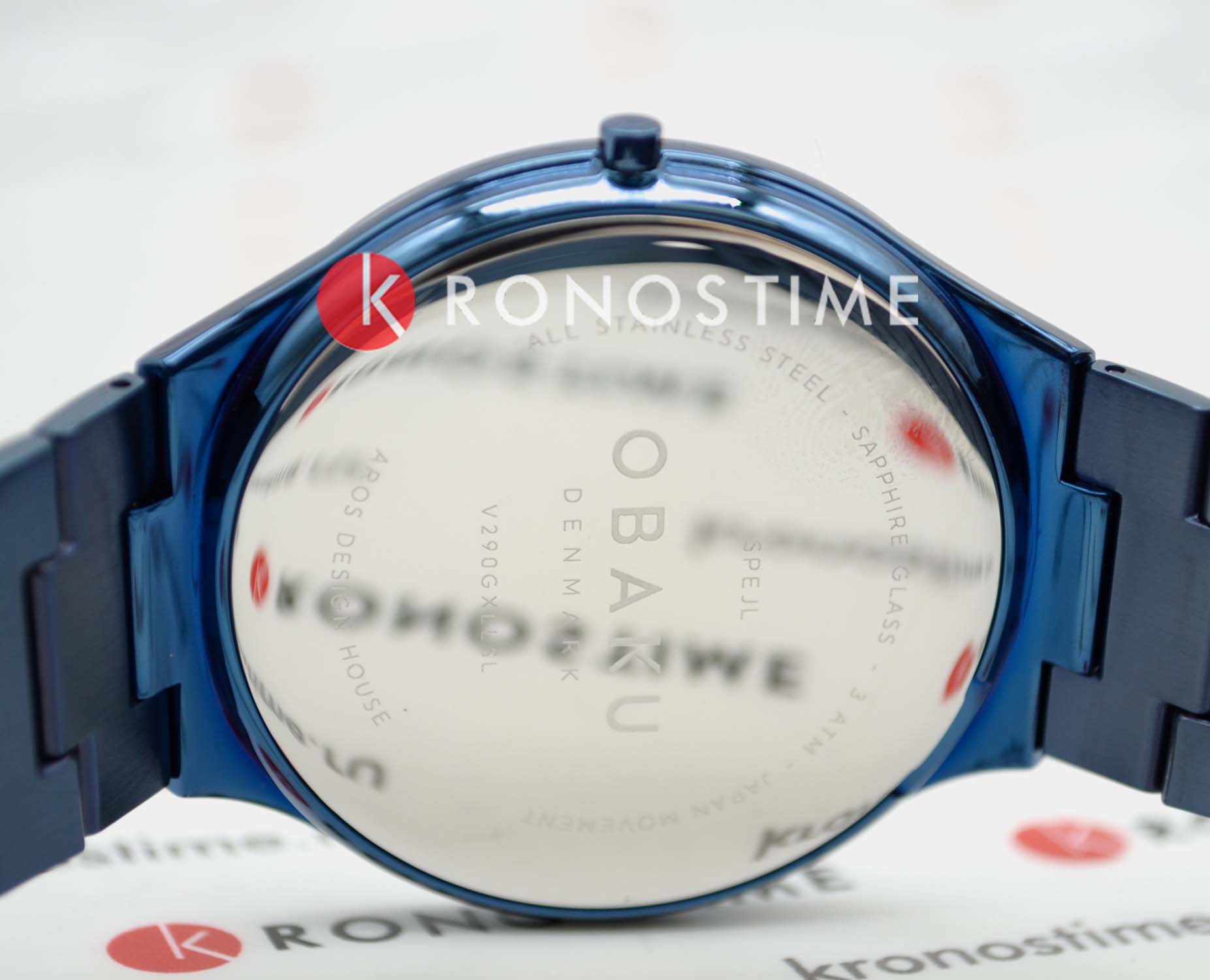 Obaku Obaku Links V290GXLLSL  — детали корпуса и нержавеющая сталь
