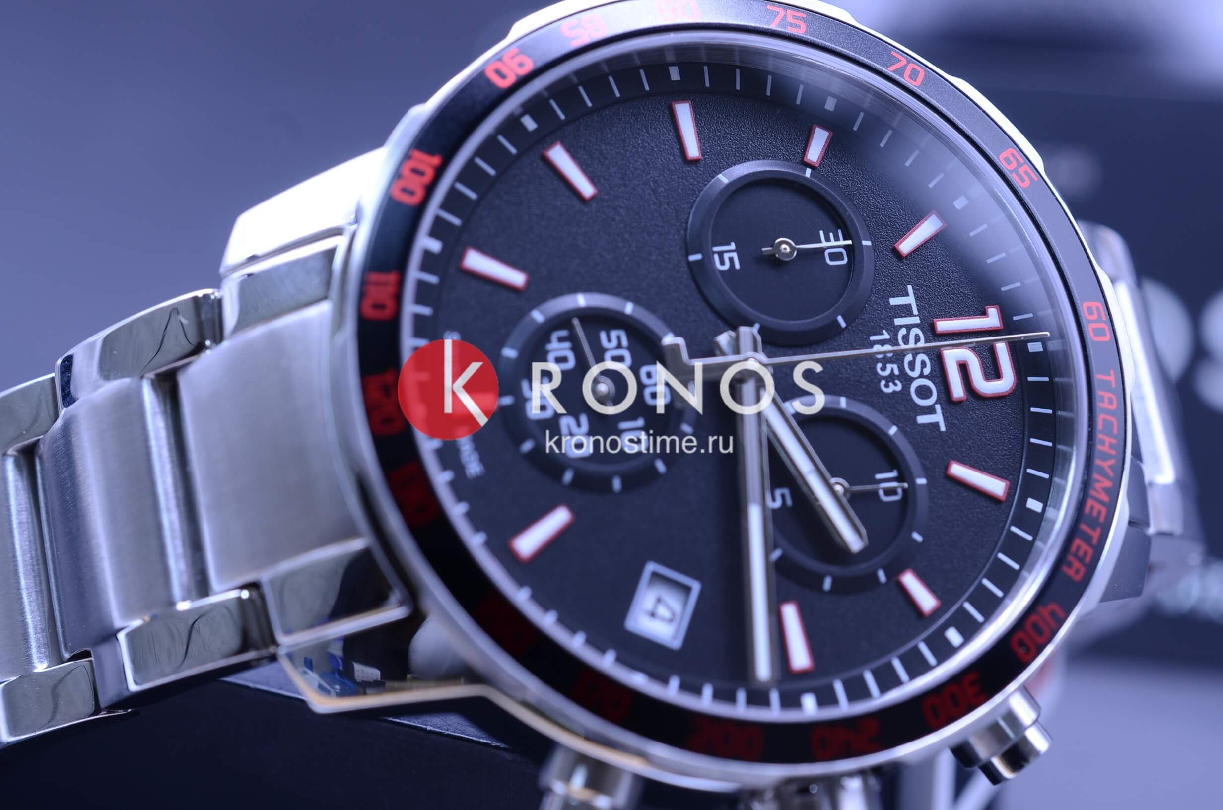 Оригинальные часы Tissot Tissot T-Sport Quickster T095.417.11.057.00 кварцевые калибр механизма eta g10.211 общий вид