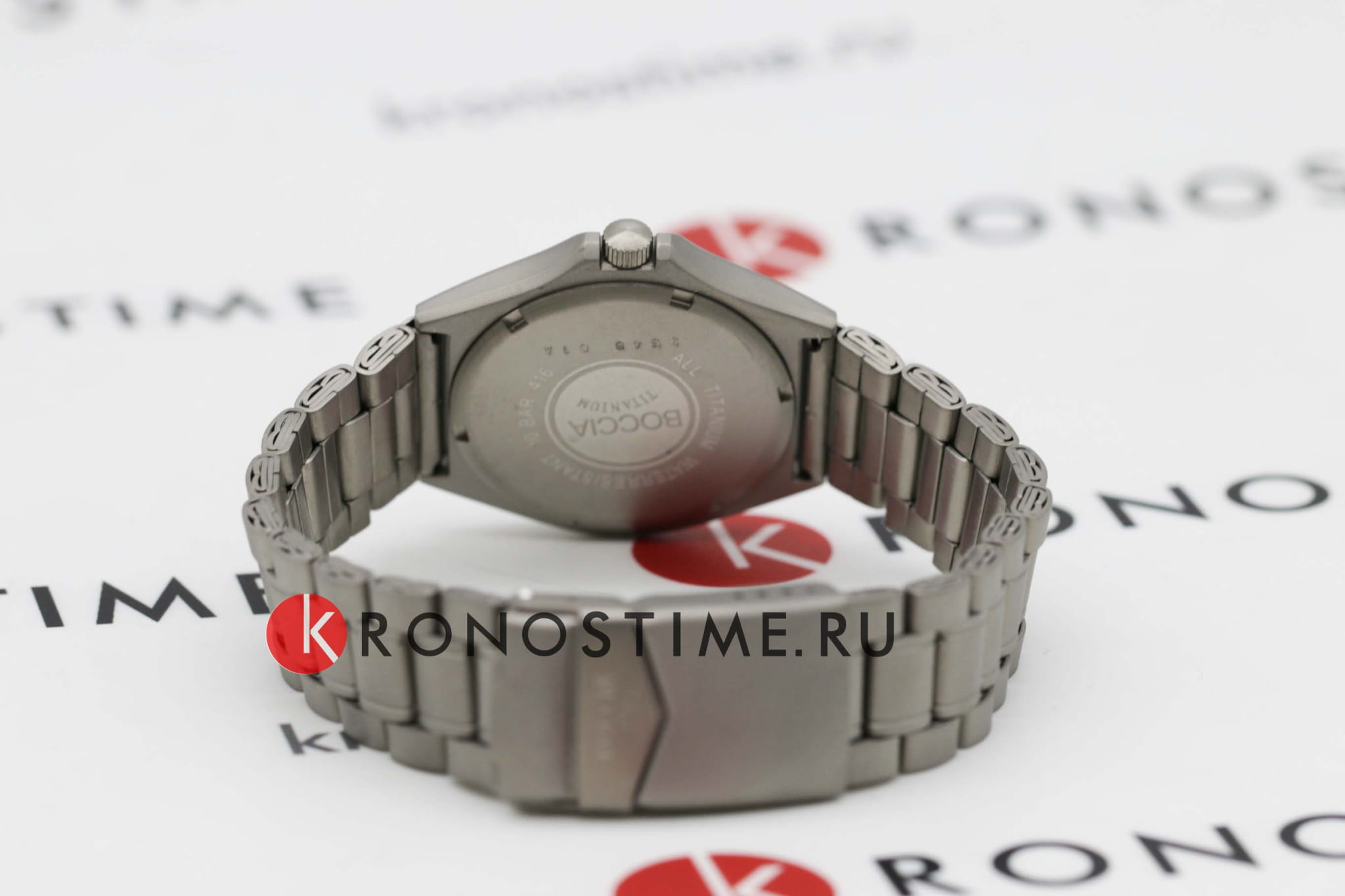 Boccia Titanium Boccia Titanium Circle-Oval 3546-01,  германия мужские часы на браслете титановый боковой вид