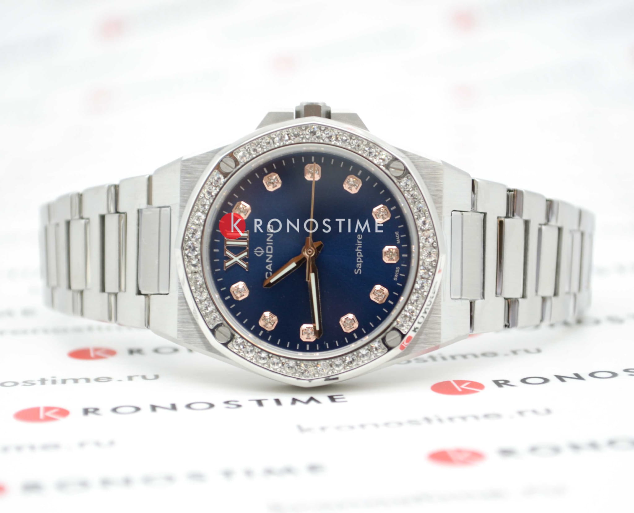 Candino Candino Elegance C4751/3,  швейцария женские часы на браслете нержавеющая сталь боковой вид
