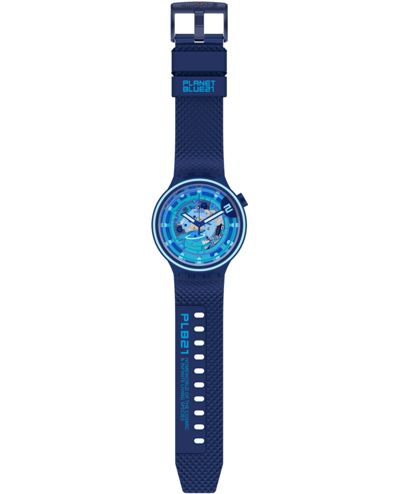 Swatch Swatch Big Bold Lacquered SB01N101 , наручные мужские часы фото под углом