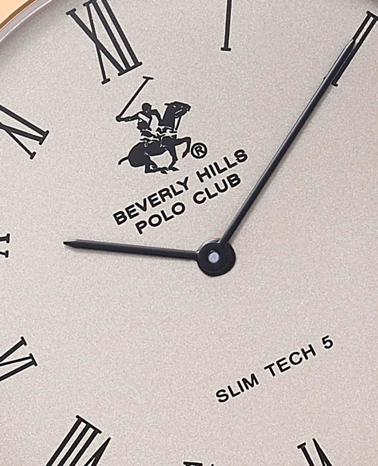 Beverly Hills Polo Club Beverly Hills Polo Club Quartz BP3615X.432 мужские часы бежевый циферблат на запястье