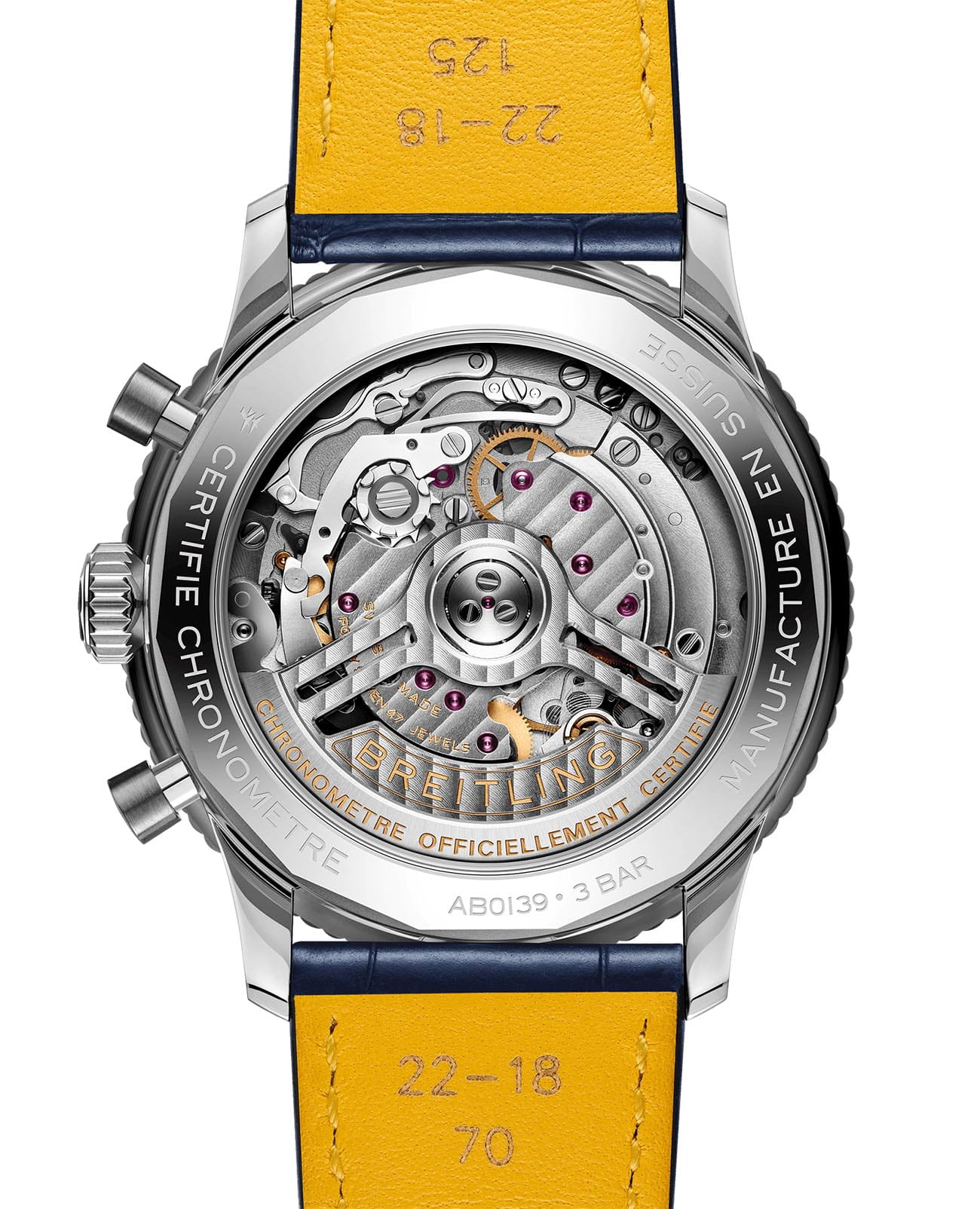 Оригинальные часы Breitling Breitling Navitimer B01 Chronograph 41 AB0139631C1P1 механические калибр механизма мануфактурный механизм breitling caliber b01 общий вид