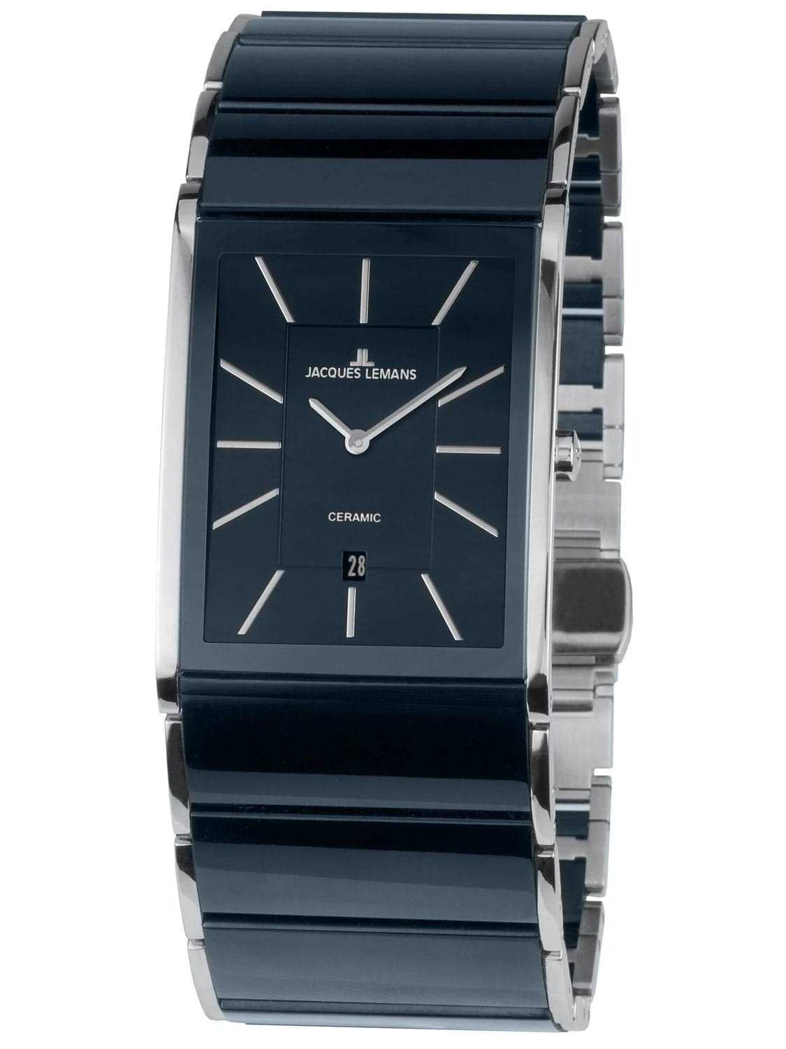 Jacques Lemans Jacques Lemans High Tech Ceramic 1-1939F , наручные мужские часы фото под углом