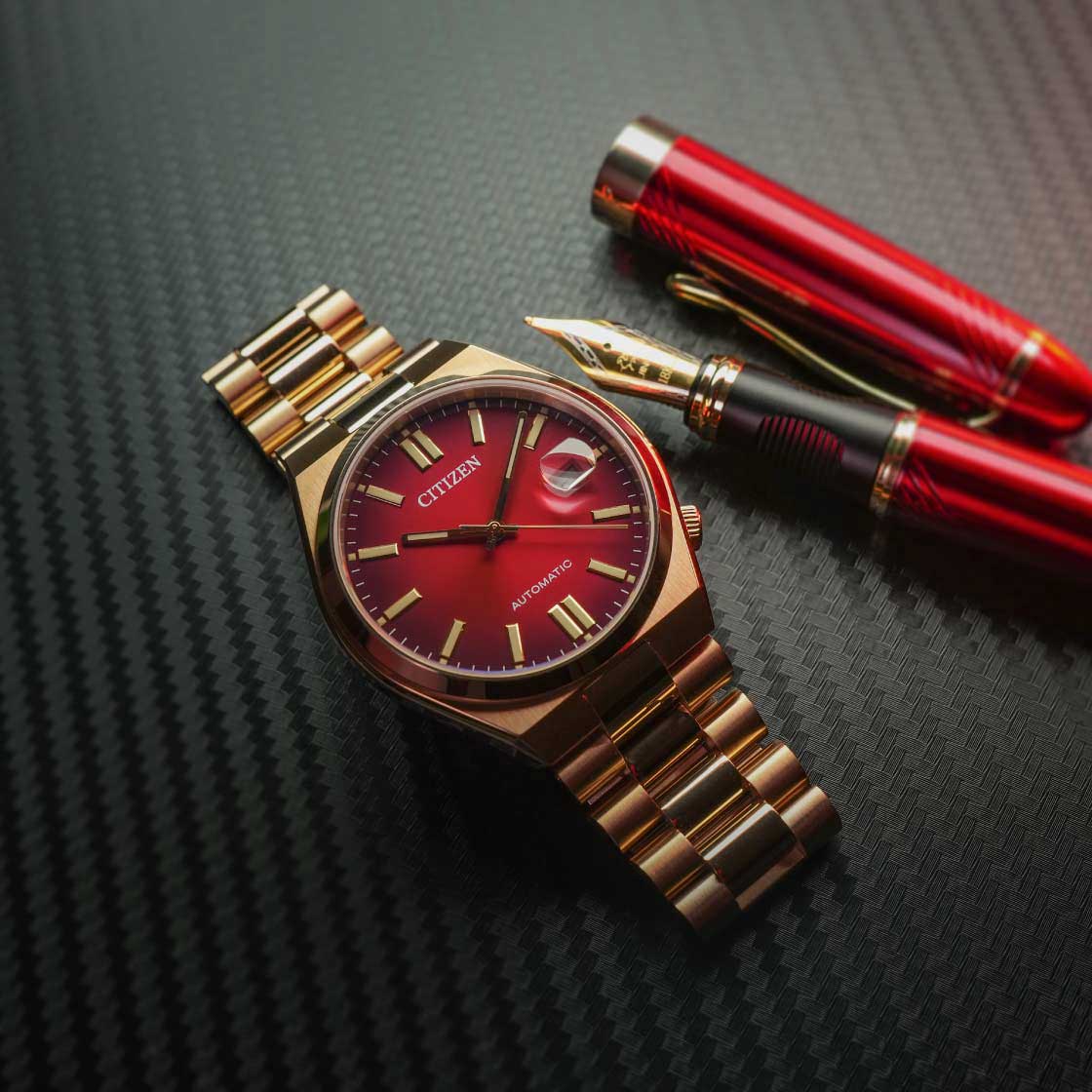 Citizen Citizen Tsuyosa NJ0153-82X  - задняя крышка сталь металл корпуса, япония часы
