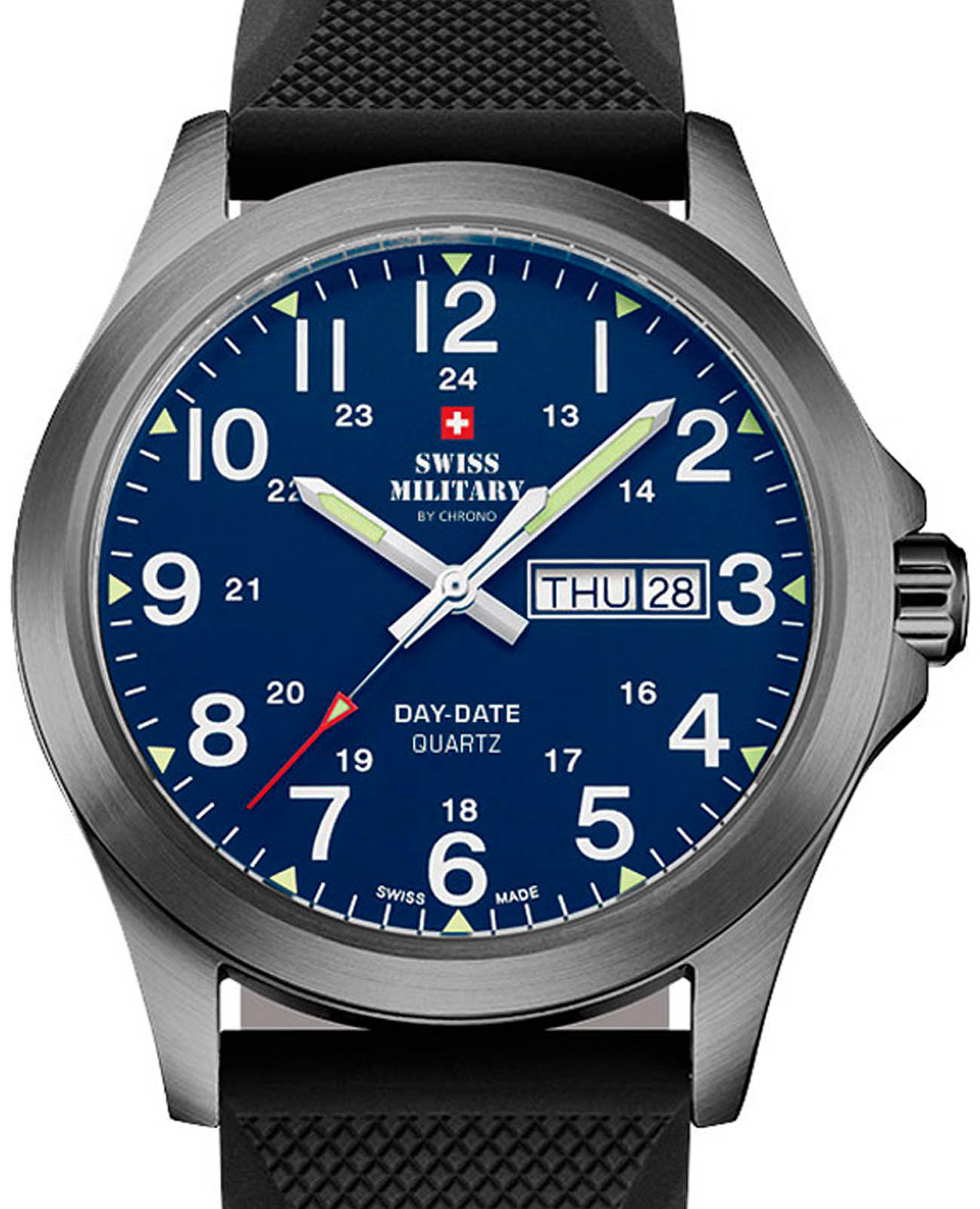 Swiss Military by Chrono Swiss Military by Chrono Classic SMP36040.32 , наручные мужские часы фото под углом