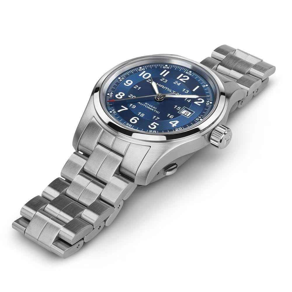 Hamilton Hamilton Khaki Field Auto H70605140 , наручные мужские часы фото под углом