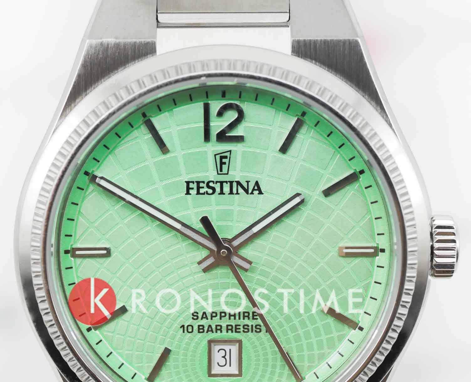 Festina Festina Rive F20052/4,  испания женские часы на браслете нержавеющая сталь боковой вид