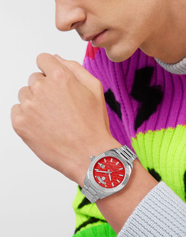 Оригинальные часы Philipp Plein Philipp Plein Date Superlative Gent PWPNA0224 кварцевые калибр механизма seiko tmi общий вид