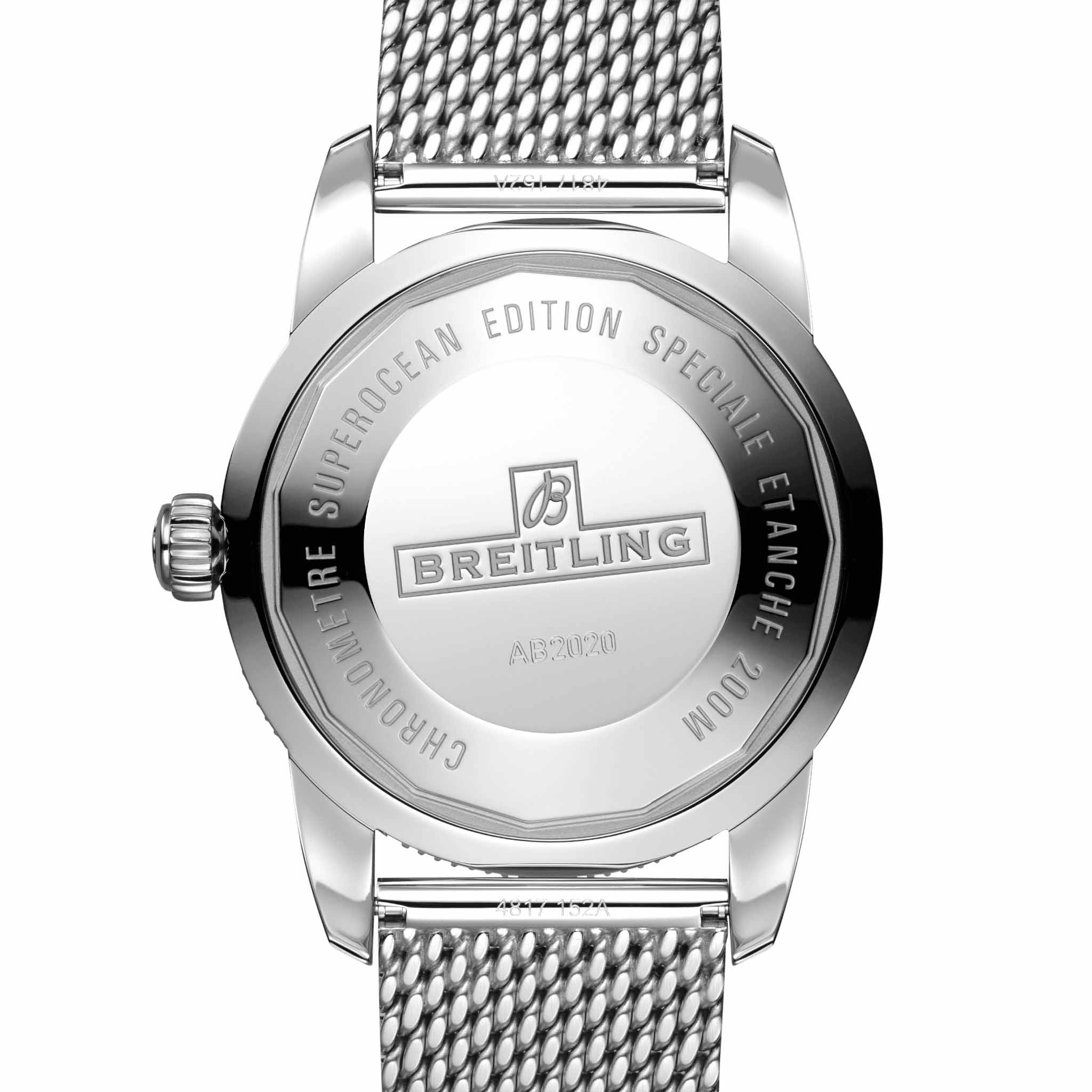 Breitling Breitling Superocean Heritage B20 Automatic 46 AB2020121L1A1 , наручные мужские часы фото под углом