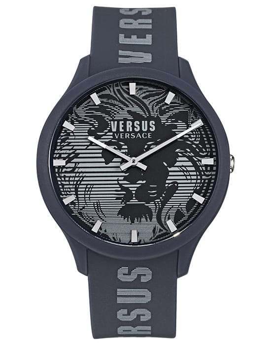Versus Versace VSP1O0221  VSP1O0221 кварцевые мужские часы  циферблат, браслет силикон — вид спереди