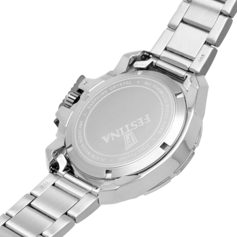 Festina Festina The Originals F20665/4,  испания мужские часы на браслете нержавеющая сталь 316l боковой вид