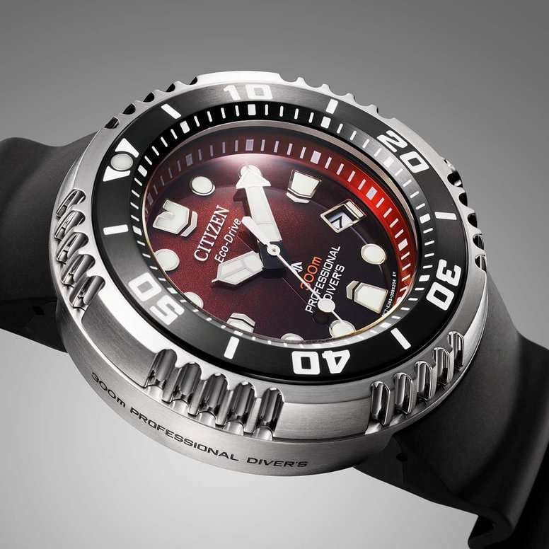 Citizen Citizen Promaster BN1024-01Z кварцевые мужские часы часы крупный план  циферблата
