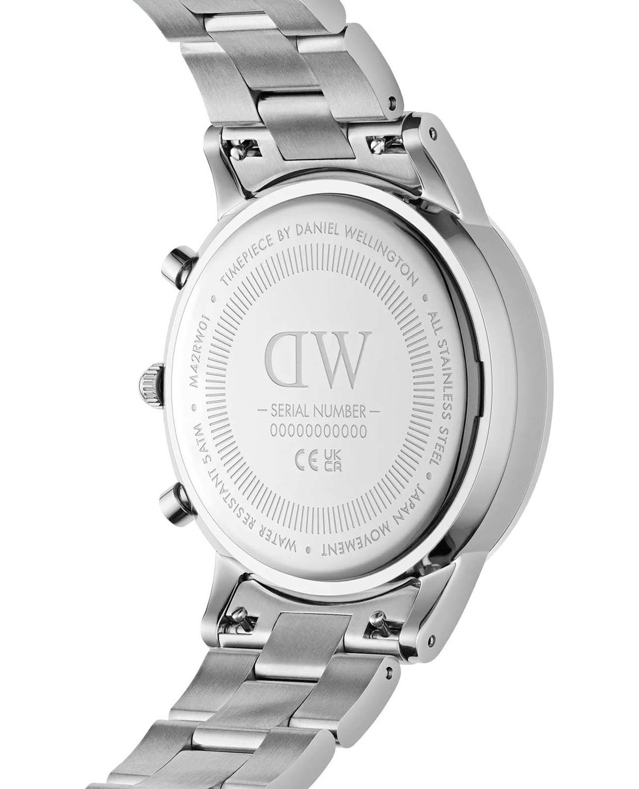 Daniel Wellington Daniel Wellington Iconic Link DW00100645, iconic швеция мужские часы на браслете нержавеющая сталь боковой вид