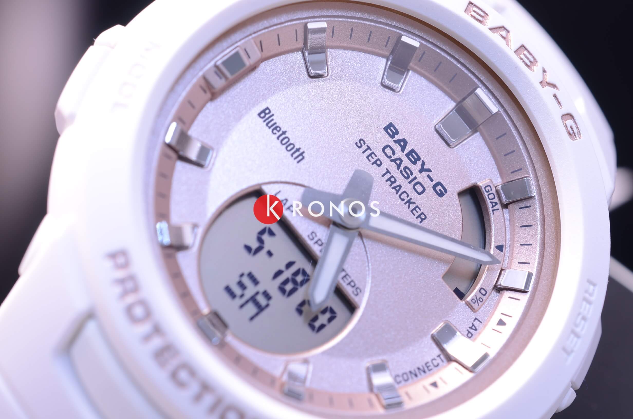 Casio Casio Baby-G BSA-B100MF-7A, baby-g япония женские часы на браслете пластик боковой вид