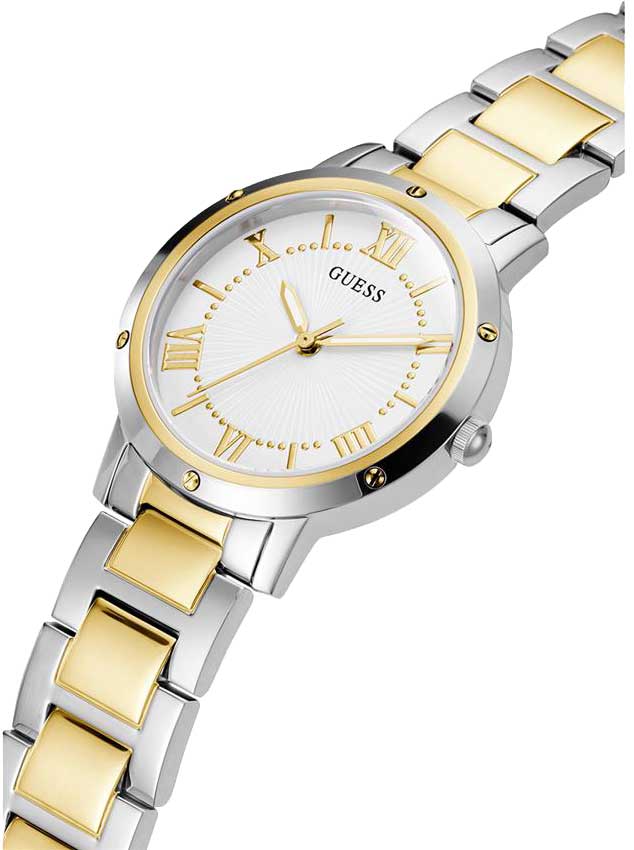 Guess Guess Dress Steel GW0404L2,  сша женские часы на браслете нержавеющая сталь боковой вид