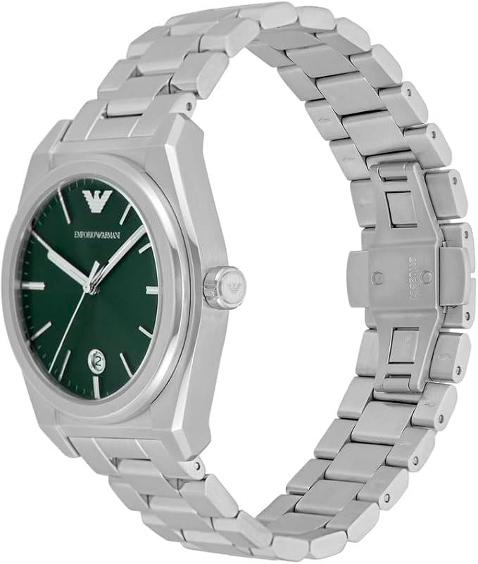 Emporio Armani Emporio Armani Federico AR11621,  италия мужские часы на браслете нержавеющая сталь боковой вид