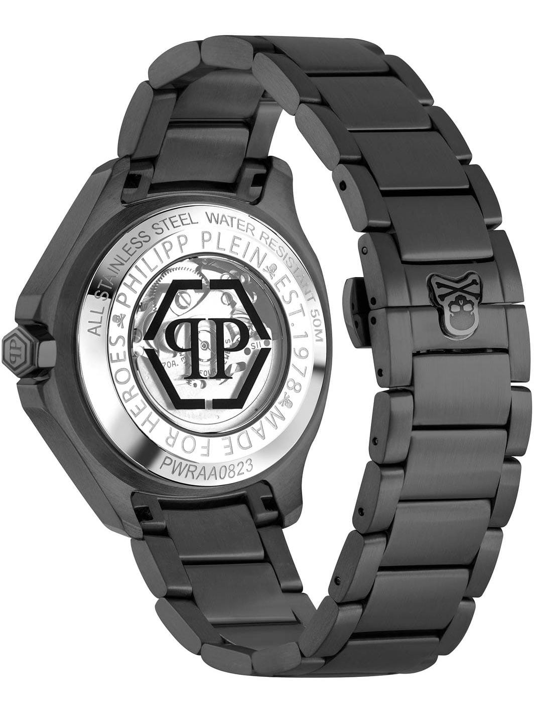 Оригинальные часы Philipp Plein Philipp Plein Plein Philipp PWRAA0823 механические калибр механизма  общий вид