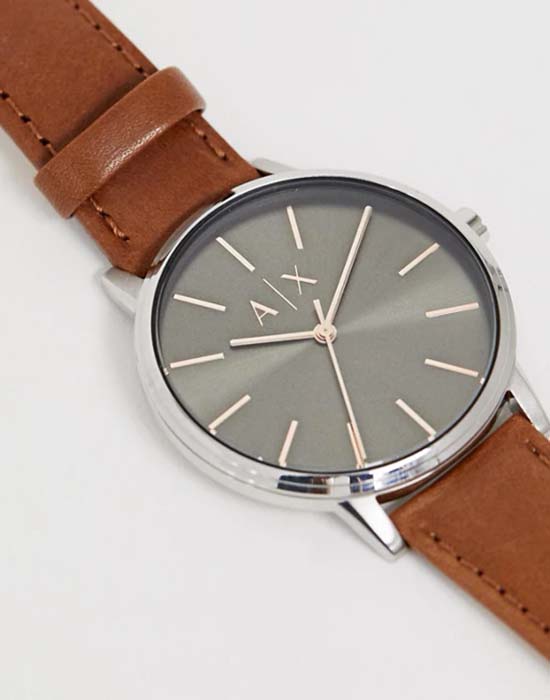 Armani Exchange Armani Exchange AX2708 мужские часы зеленый циферблат на запястье