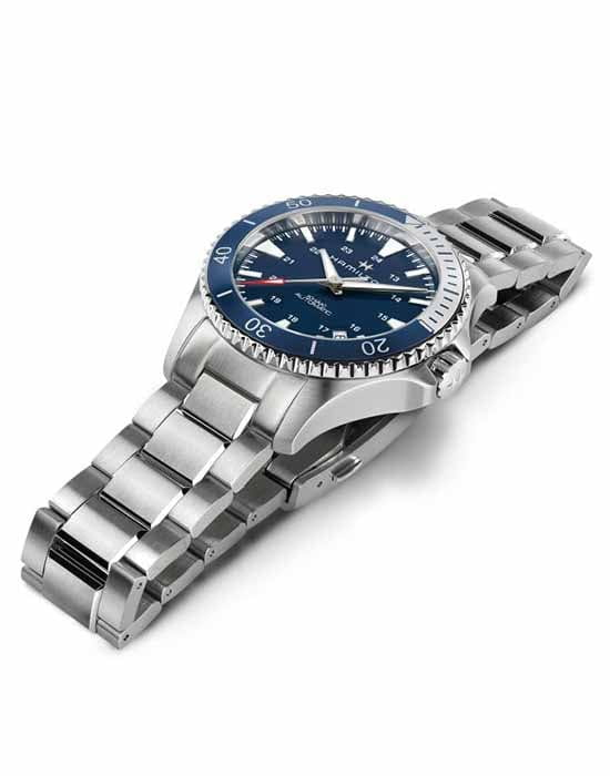 Hamilton Hamilton Khaki Navy Scuba H82315131  - задняя крышка сталь металл корпуса, швейцария часы