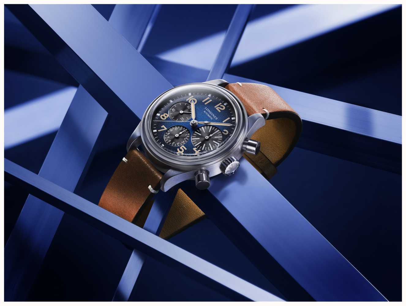 Longines Longines Avigation Big Eye L2.816.1.93.2 швейцария наручные мужские часы заводная головка с логотипом Longines