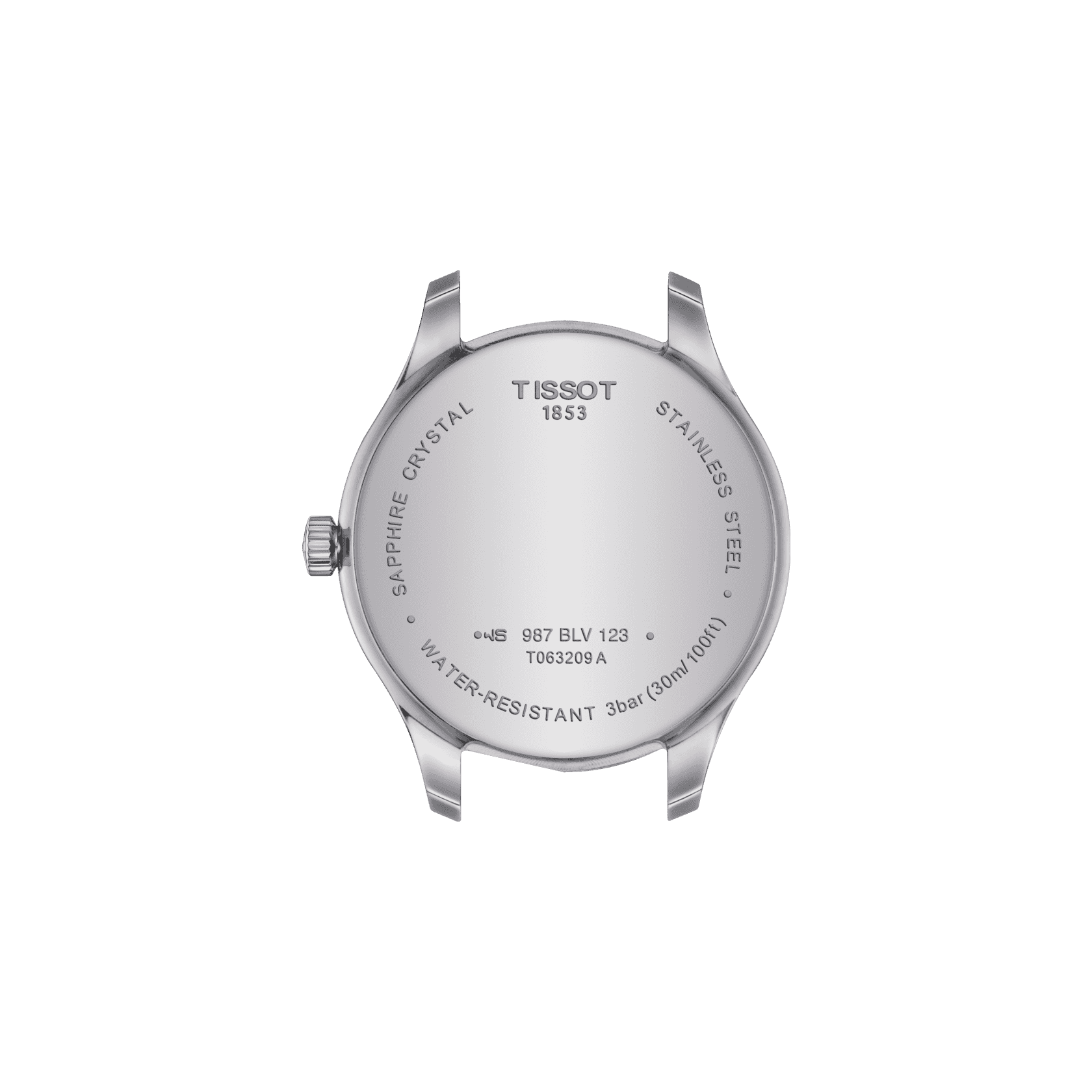Tissot Tissot Tradition 5.5 Lady T063.209.11.058.00, t-classic швейцария женские часы на браслете нержавеющая сталь боковой вид