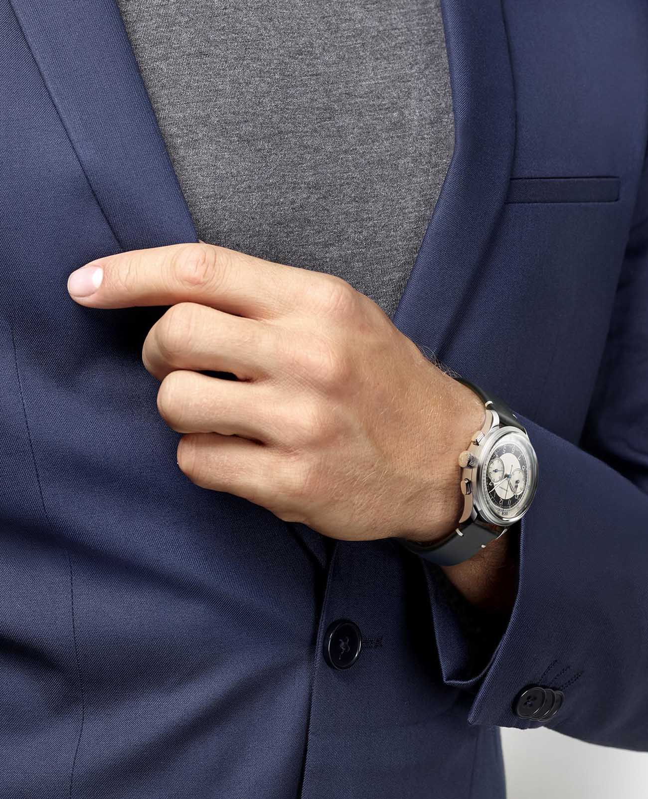 Оригинальные часы Longines Longines Heritage Classic L2.830.4.93.0 механические калибр механизма l895 общий вид