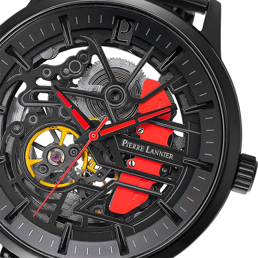 Оригинальные часы Pierre Lannier Pierre Lannier Paddock 338A439 механические калибр механизма  общий вид