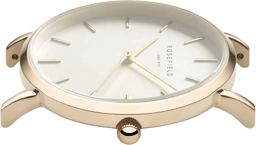 Rosefield Rosefield The West Village WBUG-W70 женские часы белый циферблат на запястье
