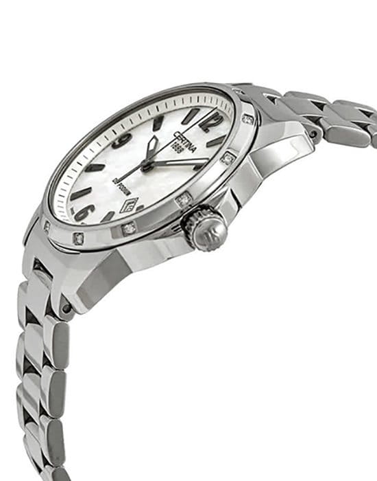 Certina Certina DS Podium C001.210.11.117.10 женские часы перламутровый циферблат на запястье