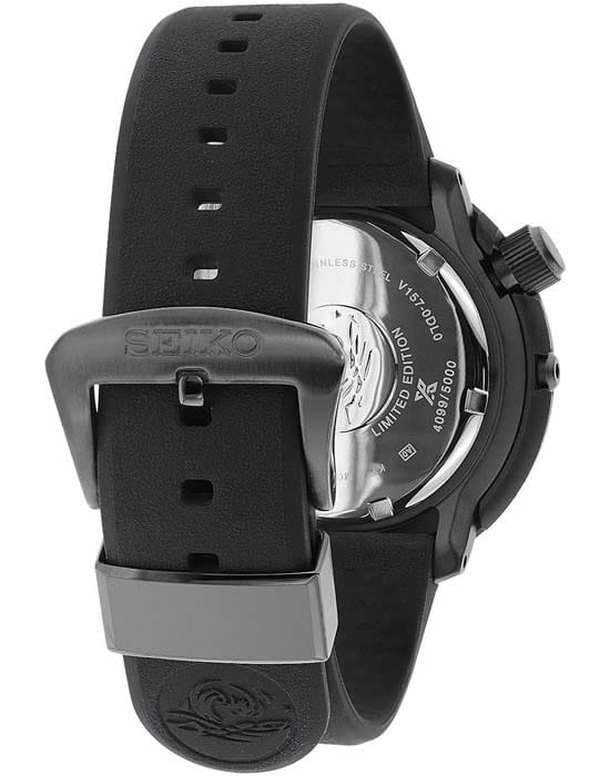 Seiko Seiko Prospex SNE577P1, prospex япония мужские часы на браслете полимер боковой вид