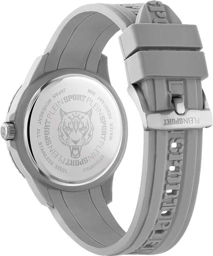 Plein Sport Plein Sport Fearless PSQBA0523,  германия мужские часы на браслете силикон боковой вид