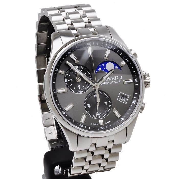 Aerowatch Aerowatch Les Grandes Classiques 78990 AA01 M , наручные мужские часы фото под углом