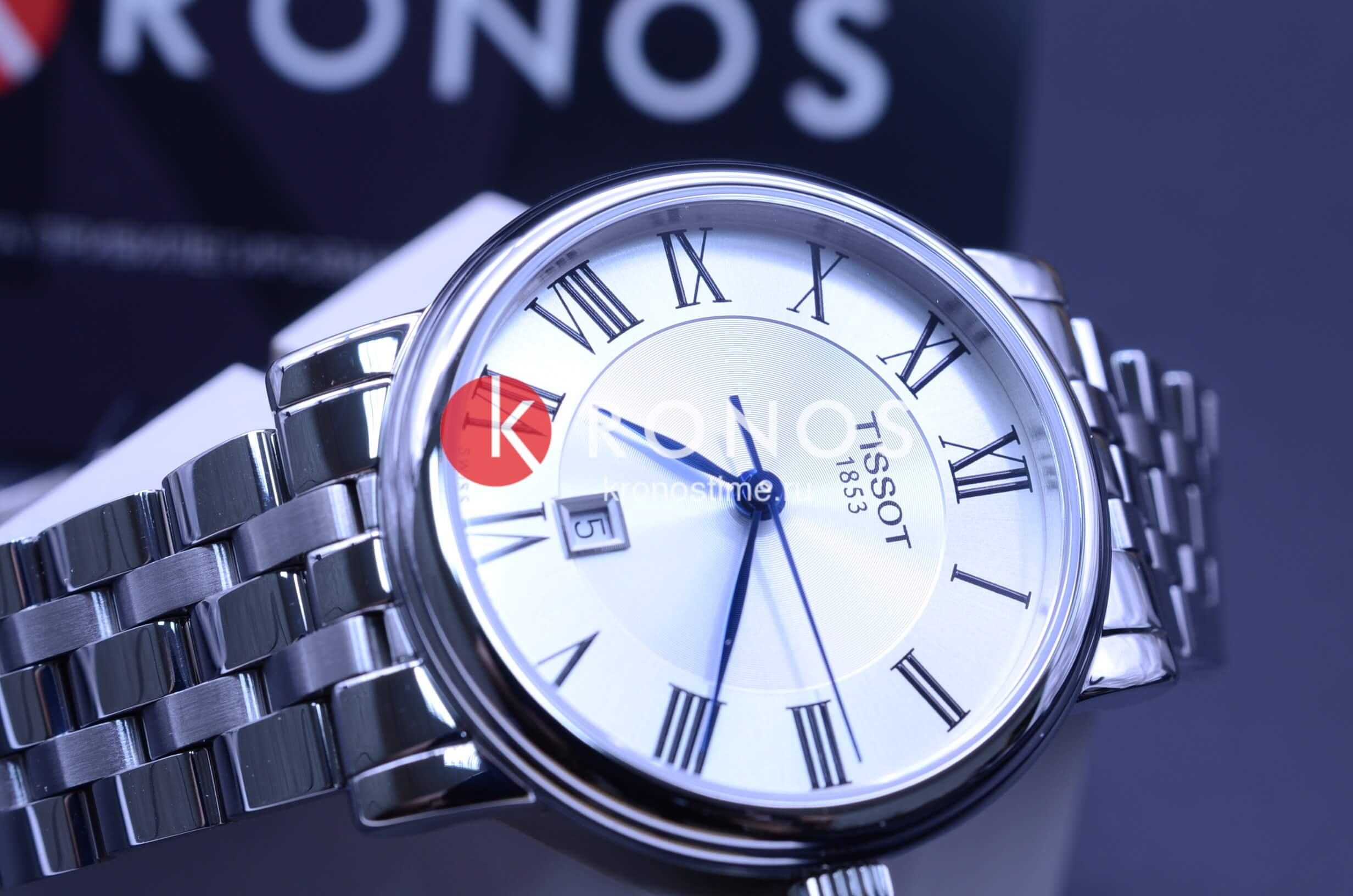 Оригинальные часы Tissot Tissot Carson Premium Lady T122.210.11.033.00 кварцевые калибр механизма eta f03.115 общий вид