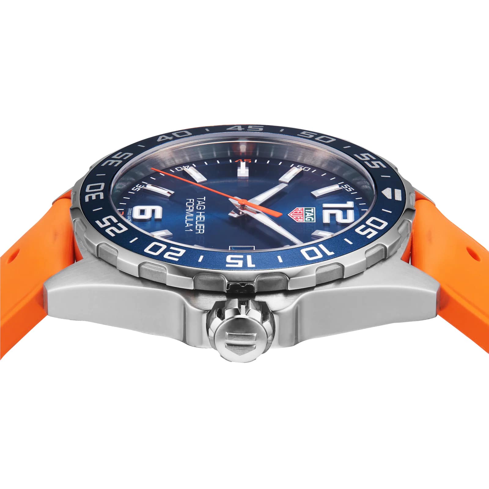 TAG Heuer TAG Heuer Formula 1 WAZ1010.FT8028, formula 1 швейцария мужские часы на браслете каучук боковой вид