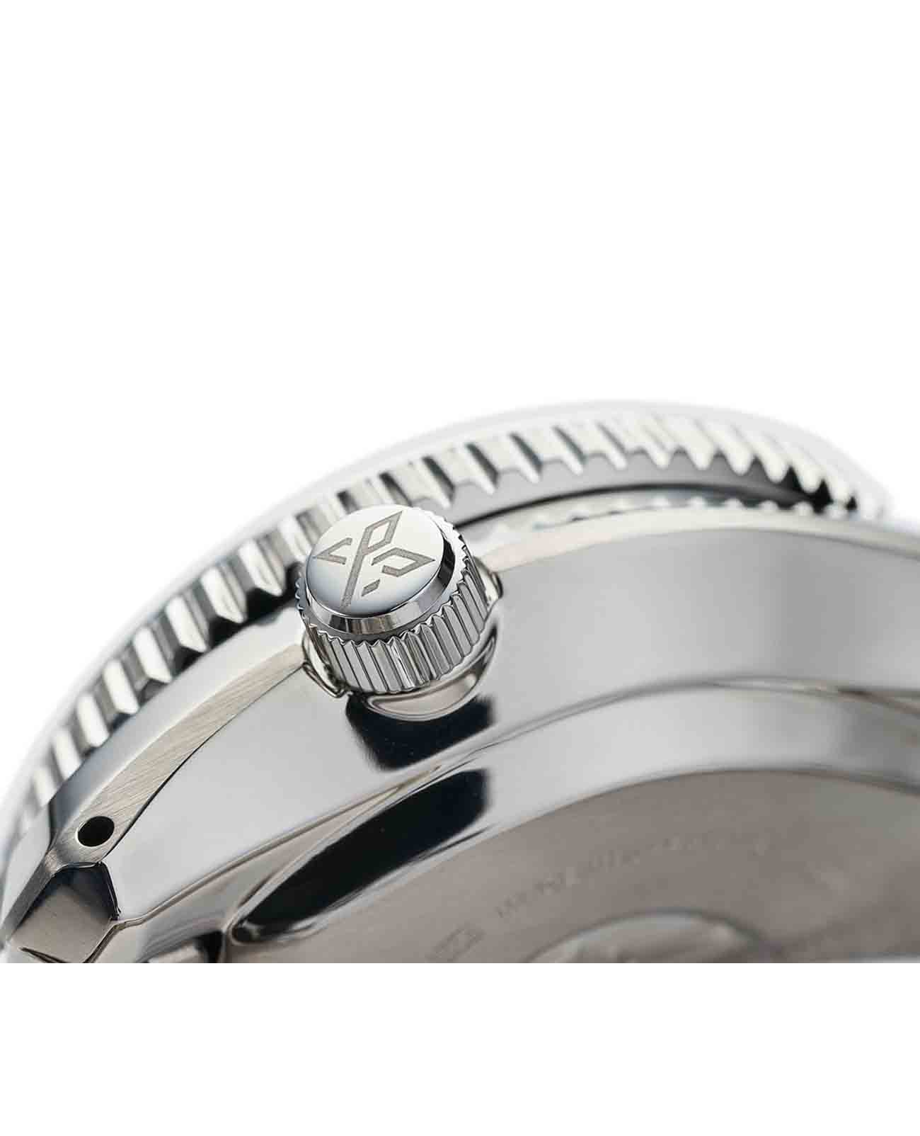 Seiko Seiko Prospex SLA047J1 механические мужские часы часы крупный план зеленый циферблата