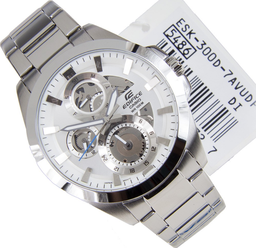 Casio Casio Edifice ESK-300D-7A , наручные мужские часы фото под углом