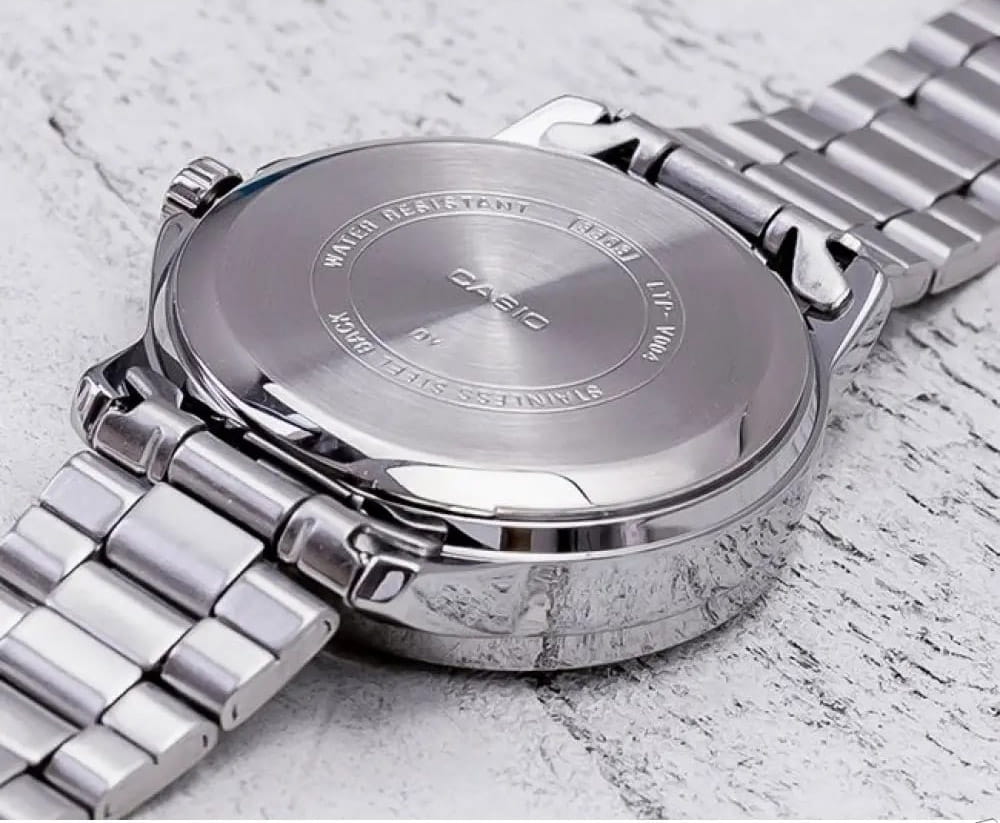 Casio Casio Collection MTP-V004D-7B2UDF (MTP-V004D-7B2) мужские часы серебристый циферблат на запястье