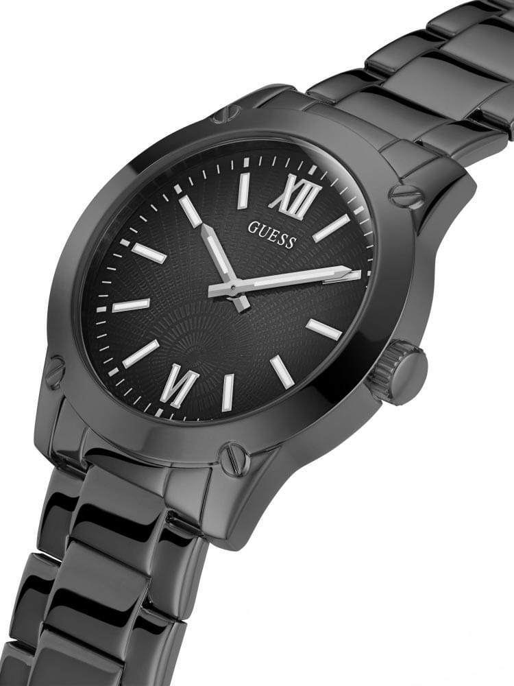 Guess Guess Crescent GW0574G3 мужские часы черный циферблат на запястье