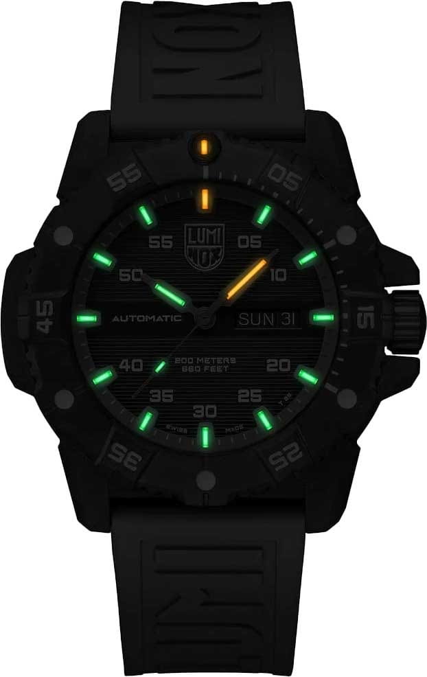 Luminox Luminox Master Carbon SEAL Automatic XS.3862 , наручные мужские часы фото под углом