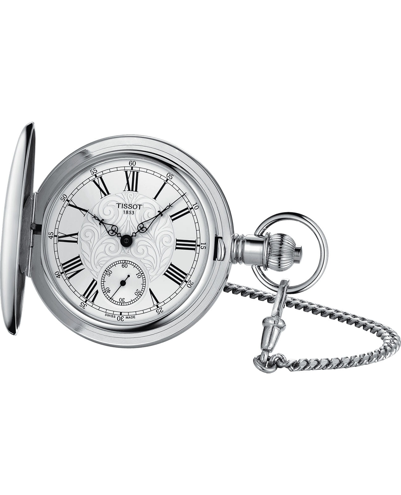 Оригинальные часы Tissot Tissot Savonnette Mechanical T864.405.99.033.00 механические калибр механизма eta 6498-1 общий вид