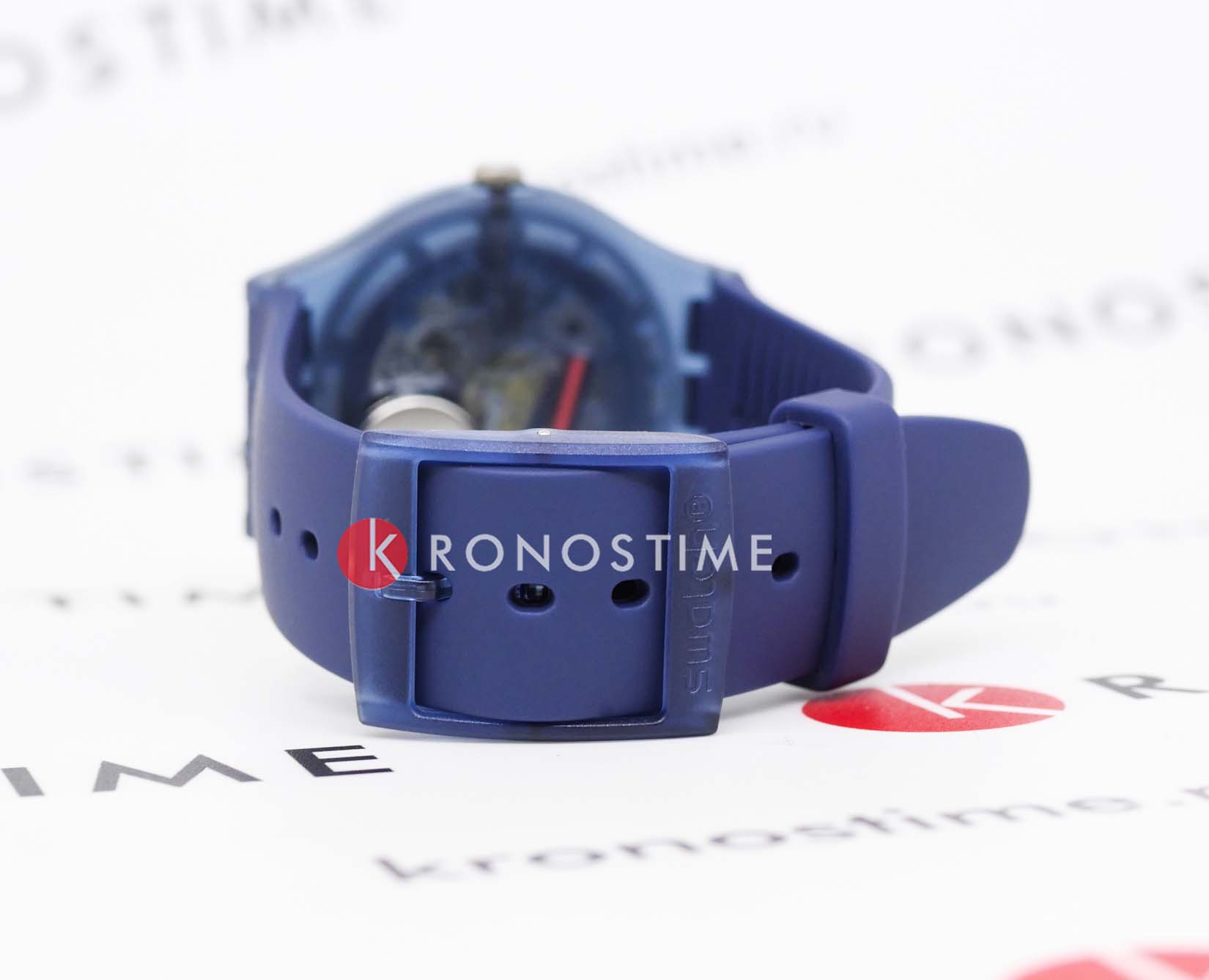 Swatch Swatch New Gent Biosourced SO29N704 мужские часы синий циферблат на запястье