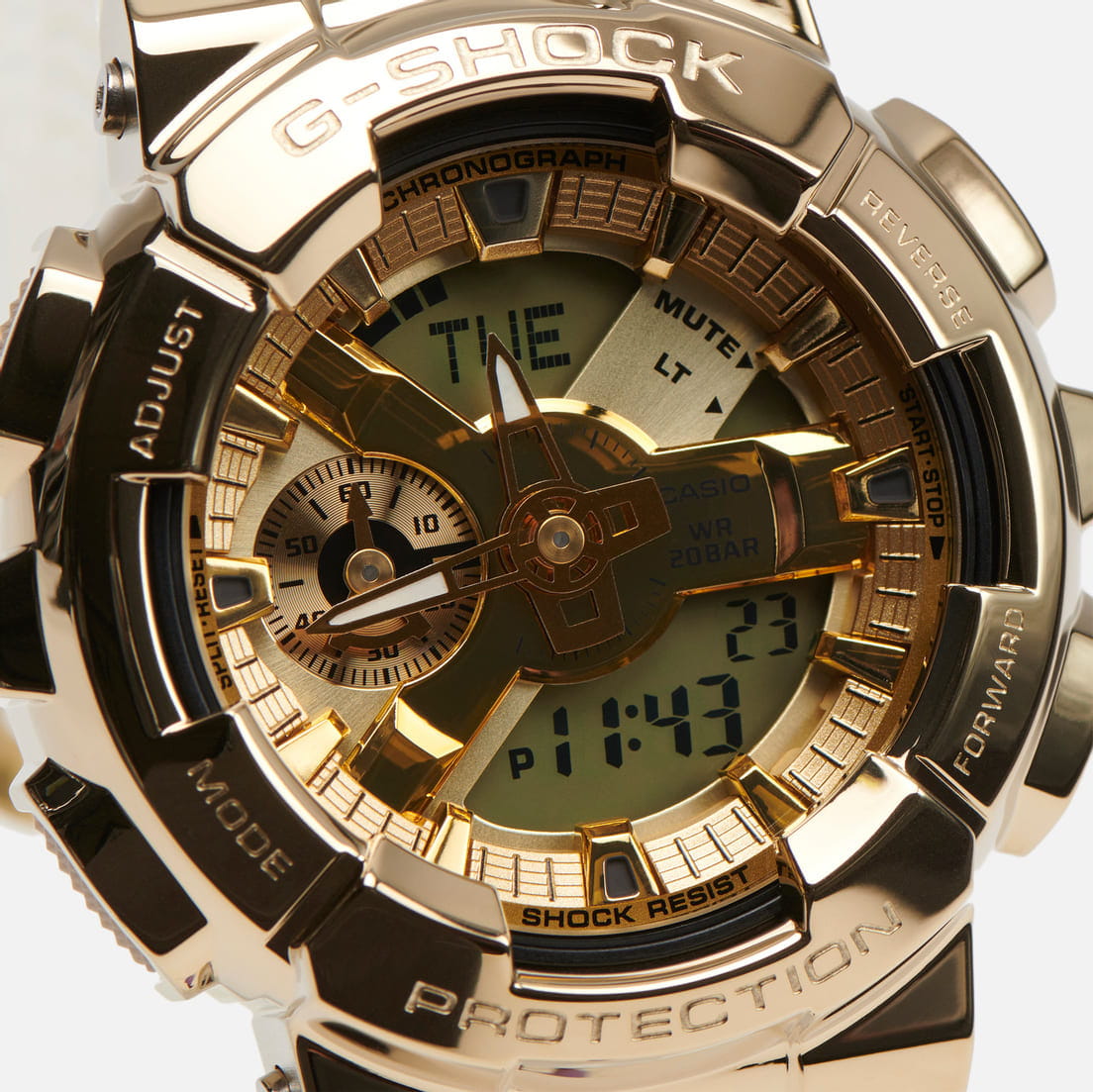 Casio Casio G-Shock GM-110SG-9AER япония наручные мужские часы заводная головка с логотипом Casio