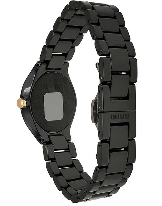 Rado Rado True Thinline R27742152, true thinline швейцария женские часы на браслете керамика боковой вид